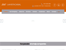 Tablet Screenshot of lavistacasal.com
